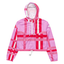 Load image into Gallery viewer, UTO IV "Berry Pink" Women’s Cropped Windbreaker
