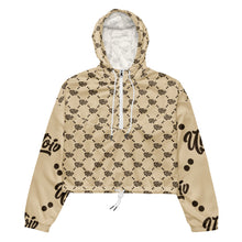Load image into Gallery viewer, UTO IV "Copperhead Monogram" Women’s Cropped Windbreaker
