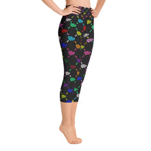 Load image into Gallery viewer, UTO IV &quot;Monogram&quot; Yoga Capri Leggings
