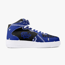 Load image into Gallery viewer, UTO IV &quot;Royal Blue Paisley&quot; High Tops
