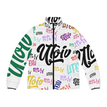 Load image into Gallery viewer, UTO IV GRAFITTI Men&#39;s Puffer Jacket
