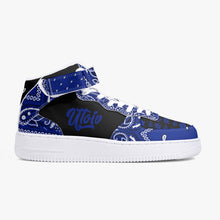 Load image into Gallery viewer, UTO IV &quot;Royal Blue Paisley&quot; High Tops
