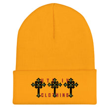 Load image into Gallery viewer, UTO IV TRIPLE CROSS Cuffed Beanie

