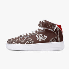 Load image into Gallery viewer, UTO IV &quot;Dark Brown Paisley&quot; High Tops
