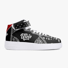 Load image into Gallery viewer, UTO IV &quot;Black Paisley&quot; High Tops
