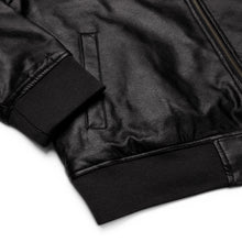 Load image into Gallery viewer, UTO IV Leather Bomber Jacket
