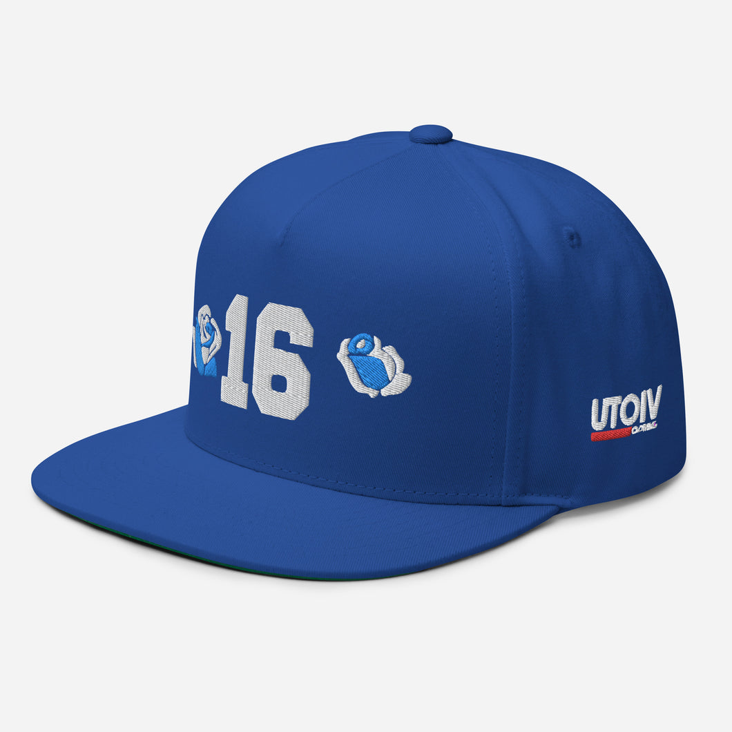 UTO IV NIA LONG 16 Flat Bill Cap