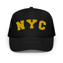 Load image into Gallery viewer, UTO IV NYC Foam trucker hat
