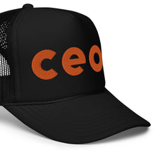 Load image into Gallery viewer, UTO IV CEO. Foam trucker hat

