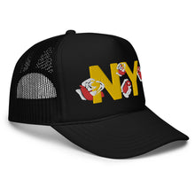 Load image into Gallery viewer, UTO IV NY Foam trucker hat
