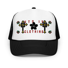 Load image into Gallery viewer, UTO IV DOUBLE CROSS Foam trucker hat
