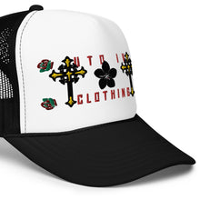 Load image into Gallery viewer, UTO IV DOUBLE CROSS Foam trucker hat
