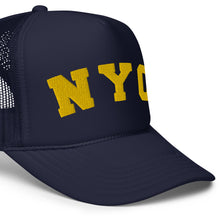 Load image into Gallery viewer, UTO IV NYC Foam trucker hat
