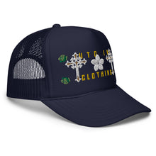 Load image into Gallery viewer, UTO IV DOUBLE CROSS Foam trucker hat
