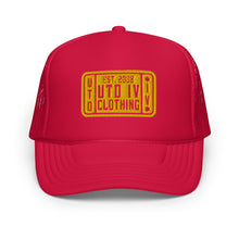 Load image into Gallery viewer, UTO IV Foam trucker hat
