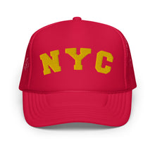 Load image into Gallery viewer, UTO IV NYC Foam trucker hat
