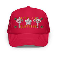 Load image into Gallery viewer, UTO IV DOUBLE CROSS Foam trucker hat
