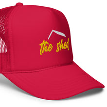 Load image into Gallery viewer, UTO IV THE SHED Foam trucker hat
