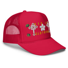 Load image into Gallery viewer, UTO IV DOUBLE CROSS Foam trucker hat
