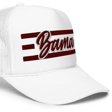 Load image into Gallery viewer, UTO IV BAMA Foam trucker hat

