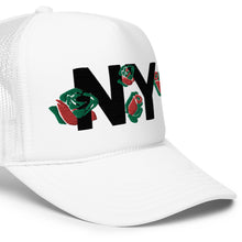 Load image into Gallery viewer, UTO IV NY Foam trucker hat
