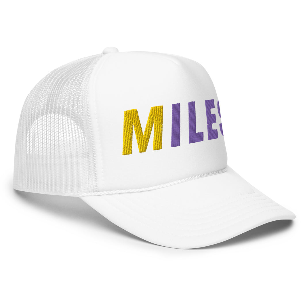 UTO IV MILES Foam trucker hat
