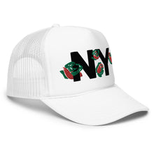 Load image into Gallery viewer, UTO IV NY Foam trucker hat
