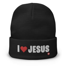 Load image into Gallery viewer, UTO IV &quot;I LOVE JESUS&quot; Embroidered Beanie
