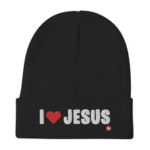 Load image into Gallery viewer, UTO IV &quot;I LOVE JESUS&quot; Embroidered Beanie
