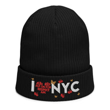 Load image into Gallery viewer, I ❤️ NYC Organic ribbed beanie
