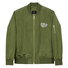 Load image into Gallery viewer, UTO IV Premium Recycled Bomber Jacket
