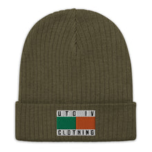 Load image into Gallery viewer, UTO IV Ribbed knit beanie
