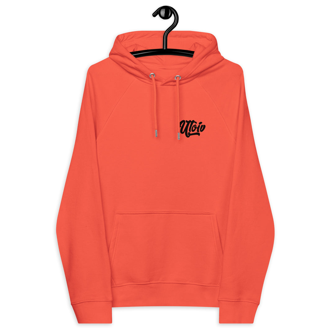 UTO IV Unisex Eco Raglan Hoodie