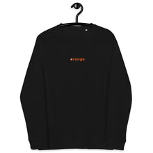 Load image into Gallery viewer, UTO IV &quot;orange&quot; Unisex Organic Raglan Sweatshirt
