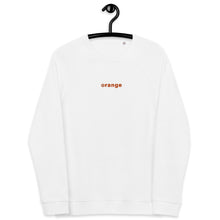 Load image into Gallery viewer, UTO IV &quot;orange&quot; Unisex Organic Raglan Sweatshirt
