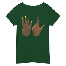 Load image into Gallery viewer, UTO IV &quot;46 Girls&quot; Women’s Basic Organic T-Shirt
