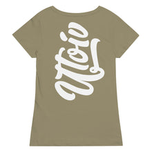 Load image into Gallery viewer, UTO IV &quot;46 Girls&quot; Women’s Basic Organic T-Shirt
