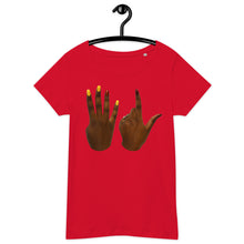 Load image into Gallery viewer, UTO IV &quot;46 Girls&quot; Women’s Basic Organic T-Shirt
