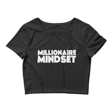 Load image into Gallery viewer, UTO IV &quot;Millionaire Mindset&quot; Women’s Crop Tee

