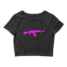 Load image into Gallery viewer, UTO IV &quot;Choppa Baby&quot; Women’s Crop Tee
