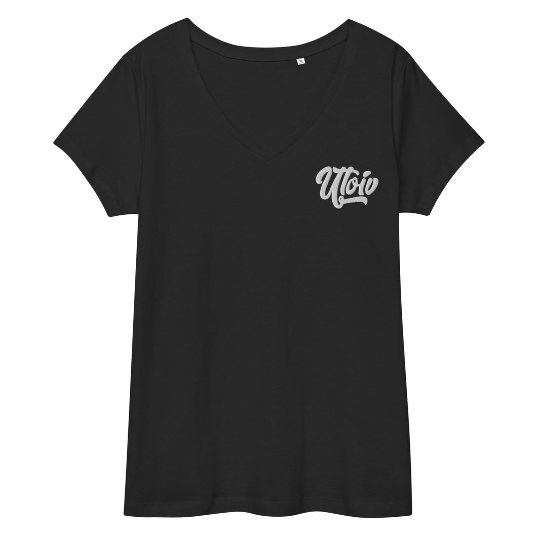 UTO IV Women’s Fitted V-Neck T-Shirt