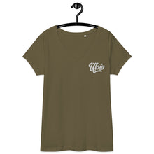 Load image into Gallery viewer, UTO IV Women’s Fitted V-Neck T-Shirt
