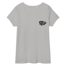 Load image into Gallery viewer, UTO IV Women’s Fitted V-Neck T-Shirt
