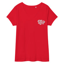 Load image into Gallery viewer, UTO IV Women’s Fitted V-Neck T-Shirt
